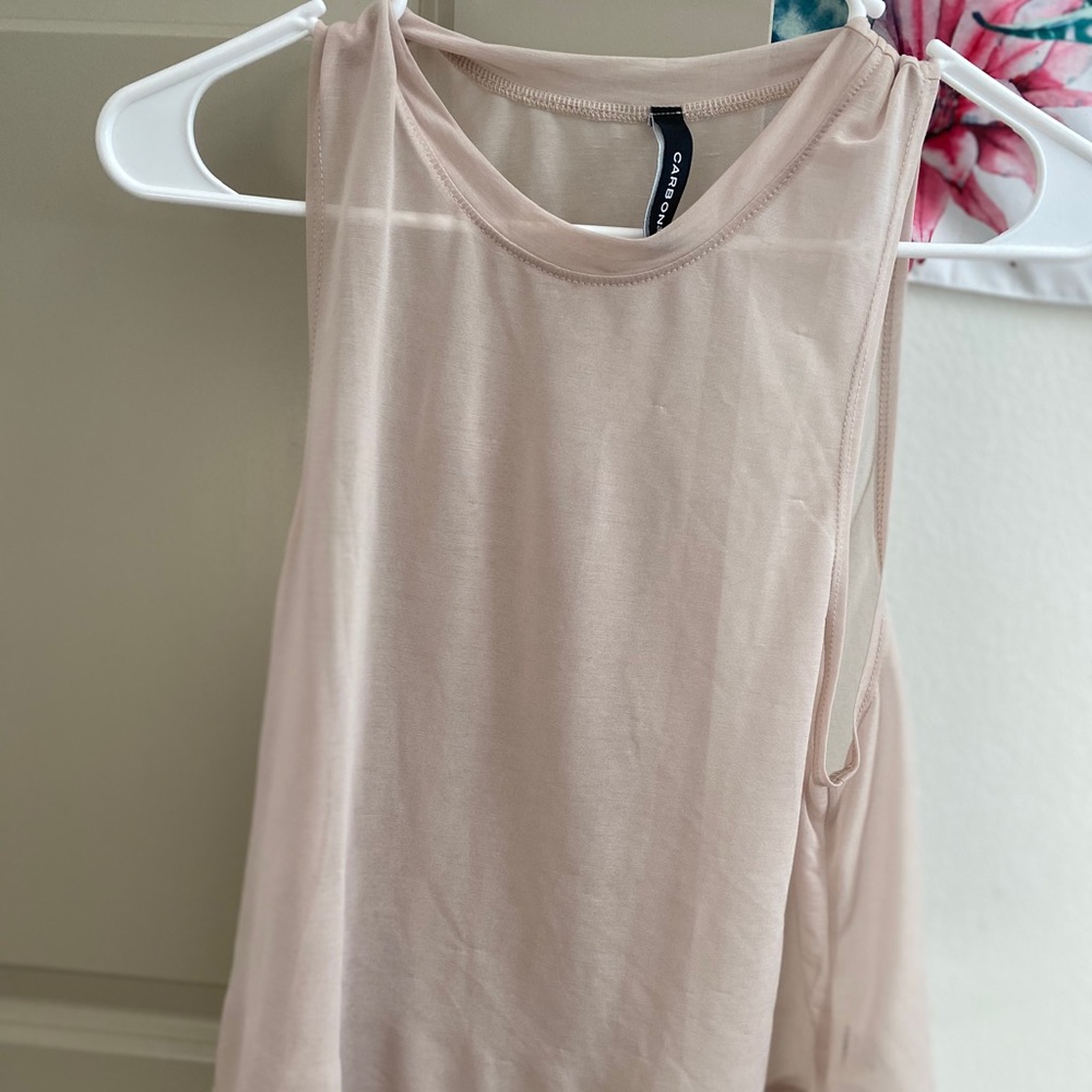 Nude Workout Tank Top